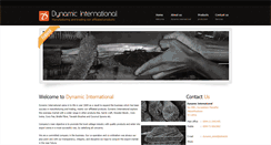 Desktop Screenshot of dynamicinternational.lk
